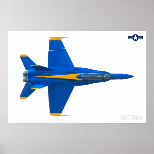 POSTER F/A-18D HORNET (Devant)