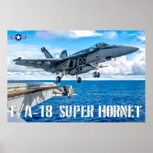 POSTER F/A-18E SUPER HORNET