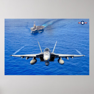 POSTER F/A-18E SUPER HORNET