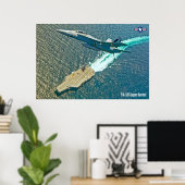 POSTER F/A-18F SUPER HORNET (Bureau à domicile)
