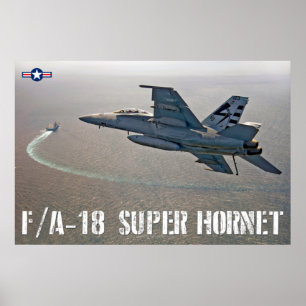 POSTER F/A-18F SUPER HORNET
