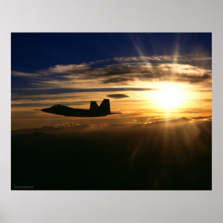Poster F/A-22 Raptor