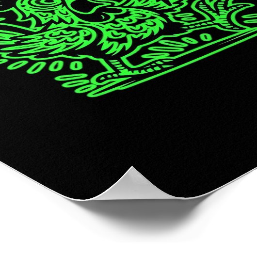 Poster F-Caw-F Attitude Classic Cool Unique (Coin)