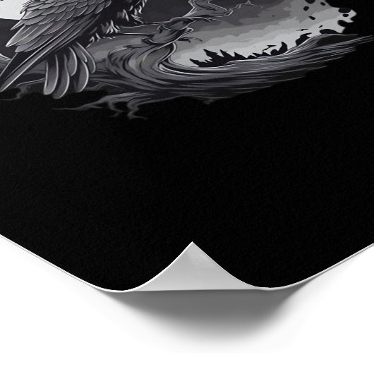 Poster F-Caw-F Classic Minimal Clean (Coin)