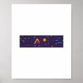 Poster F-Caw-F Classic Minimal Clean (Devant)