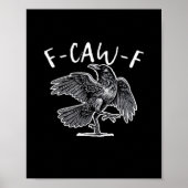 Poster F-Caw-F Classic Retro (Devant)