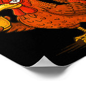 Poster F Caw F Coffee Chicken F Kawf Rooster Funny Bird F (Coin)