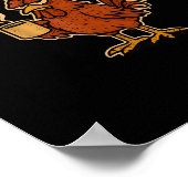 Poster F-Caw-F Coffee Chicken Rooster Funny Bird (Coin)