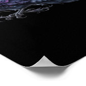 Poster F-Caw-F Corbeau Style Rétro Classique (Coin)