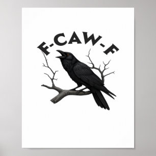 Poster F Caw F Créatif Essentiel Esthétique