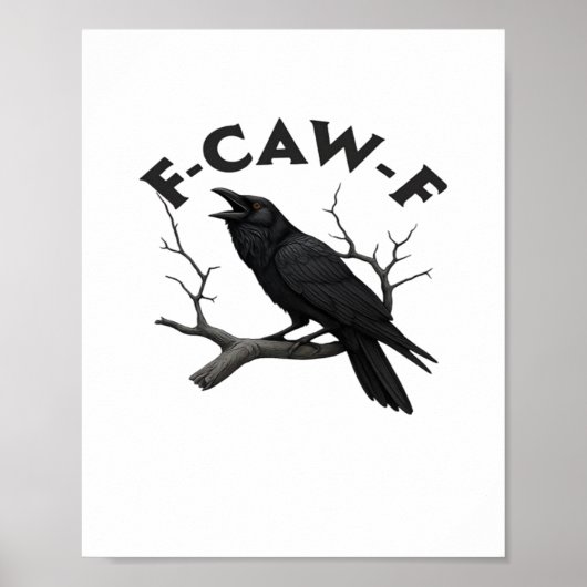 Poster F Caw F Créatif Essentiel Esthétique (Devant)