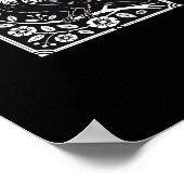 Poster F-Caw-F Crow Aesthetic Casual (Coin)