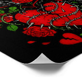 Poster F Caw F Crow Anti Valentine's Day Dark Gothic Brok (Coin)