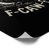 Poster F Caw F Crow Funny Adult Humor Graphic Novelty Got (Coin)