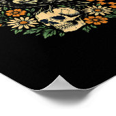 Poster F-Caw-F Crow Pun Funny Bird Cawing Grunge Hallowee (Coin)