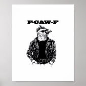 Poster F Caw F Essential Aesthetic Design (Devant)