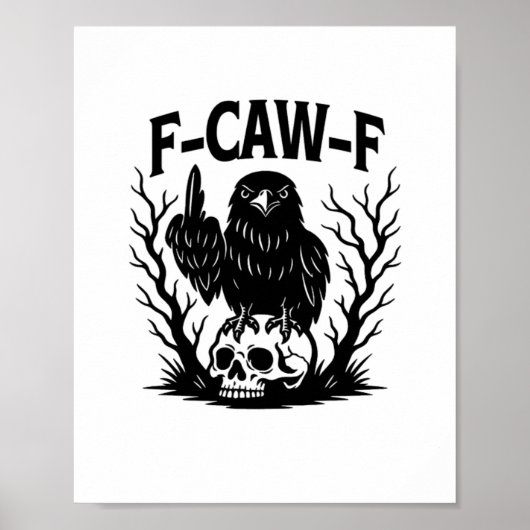 Poster F Caw F Essential Cool Unique Style (Devant)
