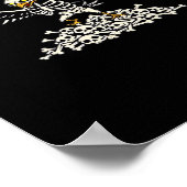 Poster F-Caw-F Funny Chicken Halloween Cool Unique (Coin)