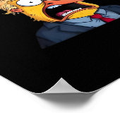 Poster F-Caw-F Funny Chicken Rooster Classic (Coin)