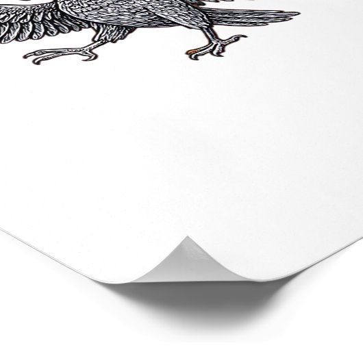 Poster F Caw F Minimal Clean Design (Coin)