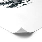 Poster F-Caw-F Retro Style (Coin)