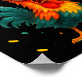 Poster F Caw F Rooster Funny Bird Chicken Whisperer Fawk  (Coin)