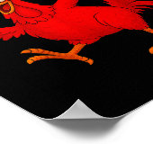 Poster F Caw F Rooster Funny Bird Fcawf Chicken Whisperer (Coin)