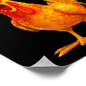 Poster F Caw F Rooster Funny Bird Fcawf Chicken Whisperer (Coin)