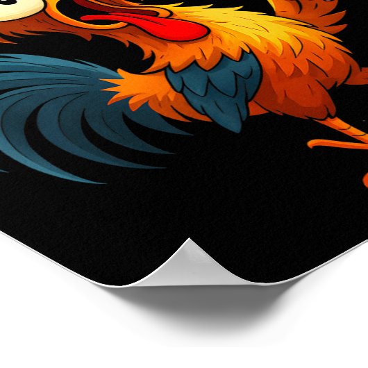 Poster F Caw F Rooster Funny Bird Fcawf Chicken Whisperer (Coin)