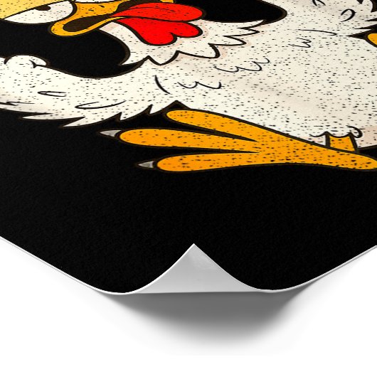 Poster F Caw F Rooster Funny Bird Fcawf Chicken Whisperer (Coin)
