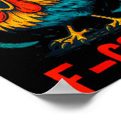 Poster F-caw-f Rooster Meme Funny Chicken Humor Joke Fcaw (Coin)