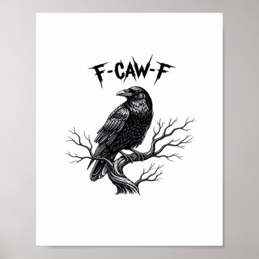Poster F Caw F Trendy Modern Style (Devant)
