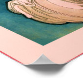 Poster F. Champenois Imprimeur-Editeur  ~ Alphonse Mucha (Coin)