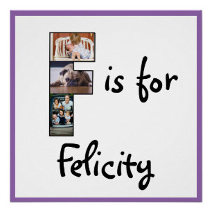 Poster F est pour le nom