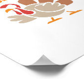 Poster F-gobble-f Angry Mad Hilarious Turkey Meme Design (Coin)