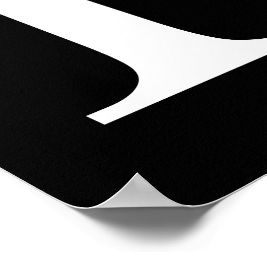 Poster F pour Fox (Coin)