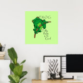 Poster F.R.O.G. S'Appuie Pleinement Sur Dieu #1 (Bureau à domicile)