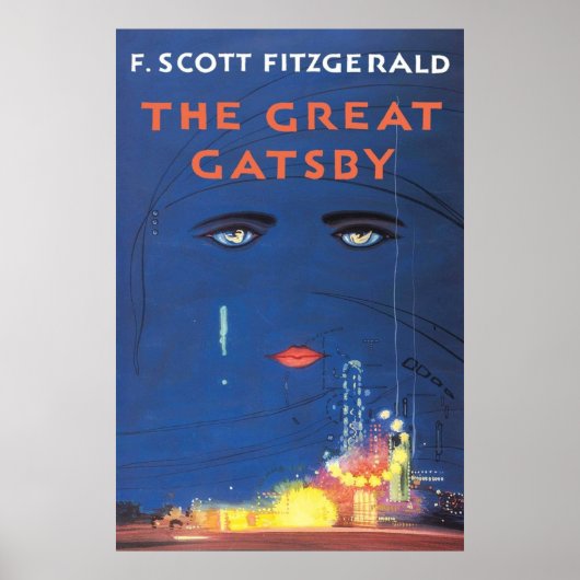 Poster F Scott Fitzgerald Le Grand Gatsby (Devant)