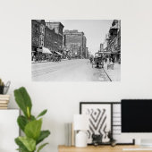 Poster F Street, N.W. Washington D.C., 1915 (Bureau à domicile)