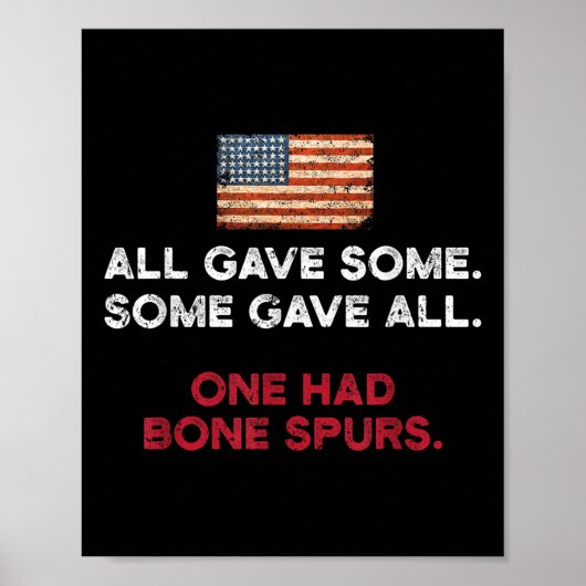 Poster F Trump Shirt - Épouses d'os de cadets (Devant)