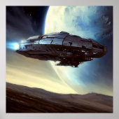 Poster F. vaisseau spatial orbitant 2 (Devant)