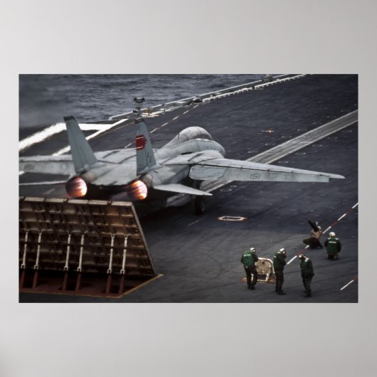 Poster FA-18 décolle USS Stennis (Devant)