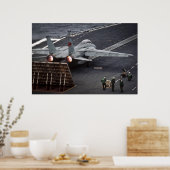 Poster FA-18 décolle USS Stennis (Cuisine)