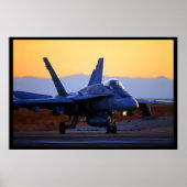 Poster FA-18 Hornet (Devant)