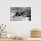 Poster FA-18 Hornet (Cuisine)