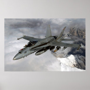 Poster FA-18 Hornet