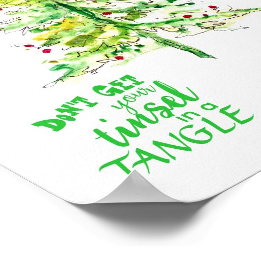 Poster Fa La La La La Tree (Coin)