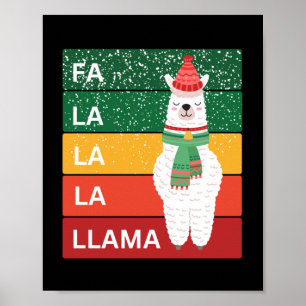 POSTER FA LA LA LA LAMA