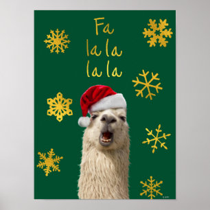 Poster Fa La La Llama