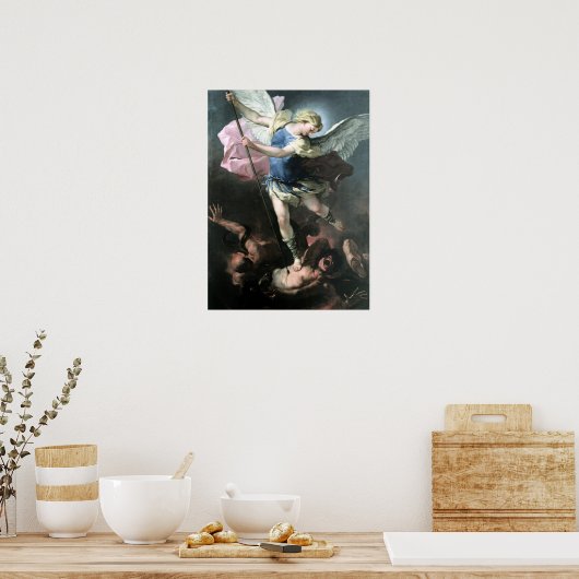 Poster Fa Presto Saint Michael (Cuisine)